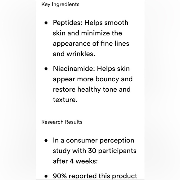 NIB First Aid Beauty Firming Cream and 0.3% Retinol Complex Serum Set - Picture 10 of 14